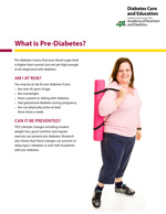 What is prediabetes