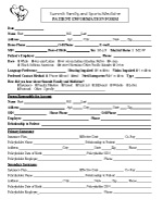 Patient Information Form